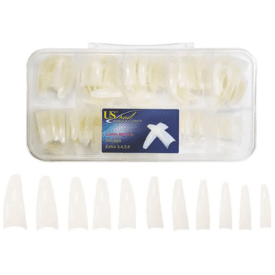 USN Natural Coffin Nail Tip Box (540 tips)