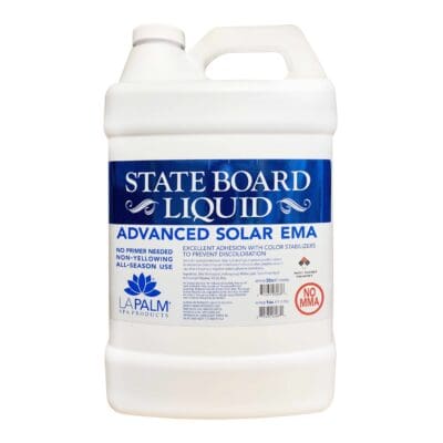 La Palm State Board Solar EMA Acrylic Liquid (No MMA) 4 gal/case