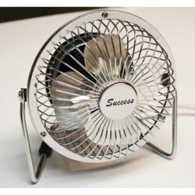 5" Mini Fan (Chrome)