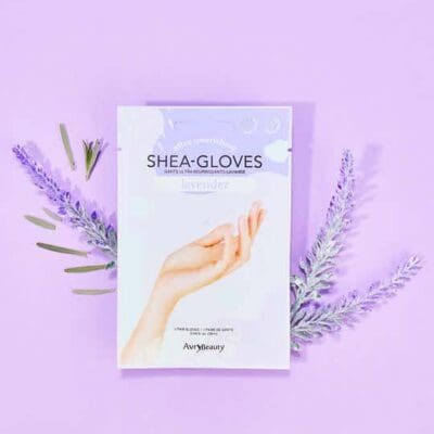 AvryBeauty Shea Butter Lavender Gloves Single