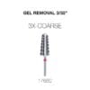 A Cre8tion 2-Way Carbide Tornado Bit 3/32" Gel Removal, numbered 17660. This silver bit features a ridged, tapered body and a pink band near the base, perfect for efficient gel removal.