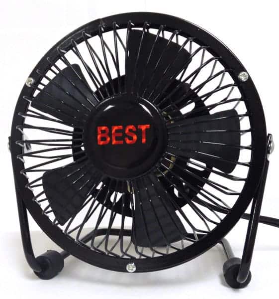 5" Mini Fan (Black)