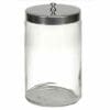 7x4 1/4 Unlabeled Glass Sundry Jar