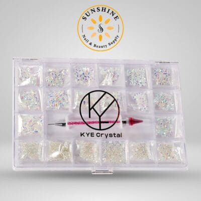 KYE Crystal AB Rhinestone Box 1,000pcs