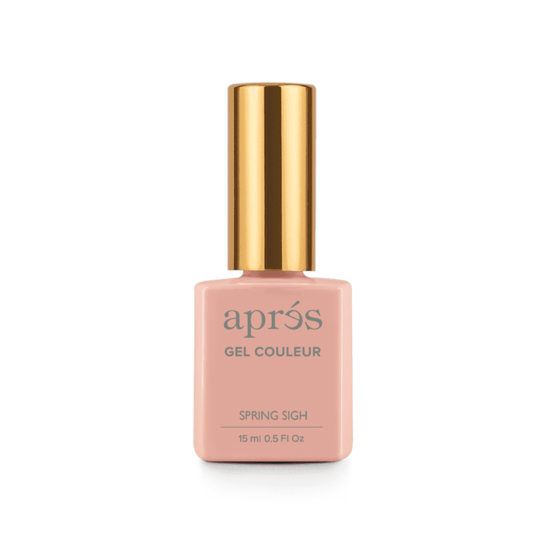 Apres Gel Color Nude coat in pink.