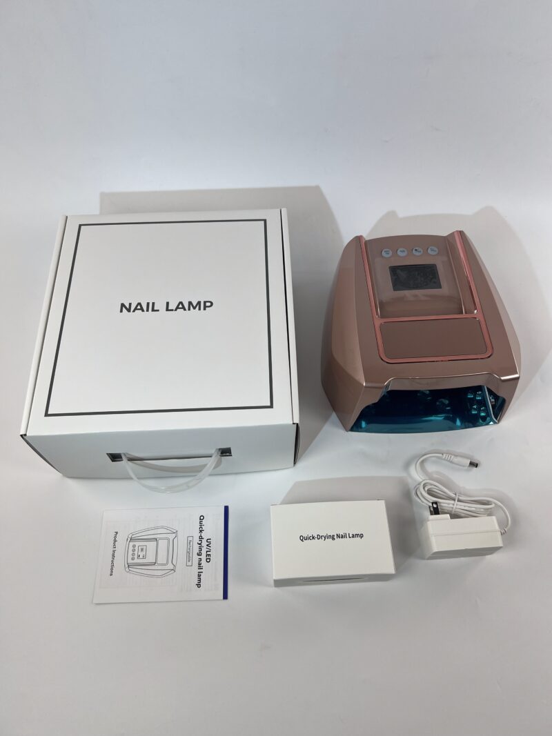 Quick Dry Cordless UV/LED Nail Lamp – Rechargeable, Infrared Sensor, Pro Salon Grade
